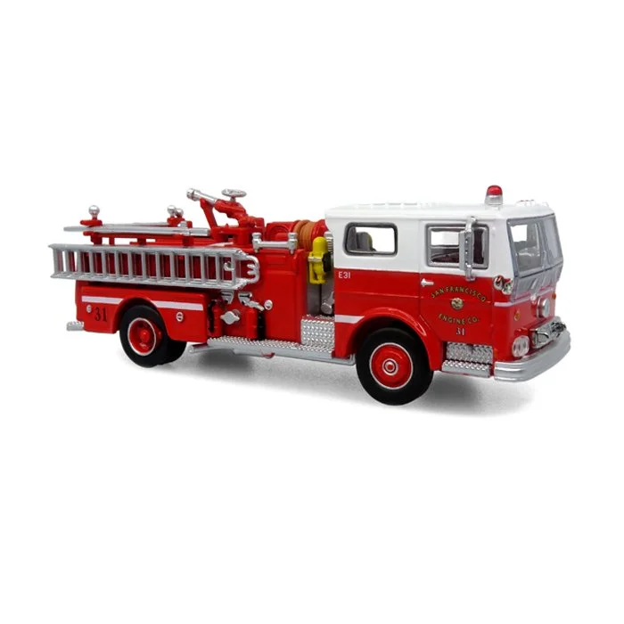 1:87 1974 Ward LaFrance Fire Engine: San Francisco Fire Department — Engine 31 (87-0649)