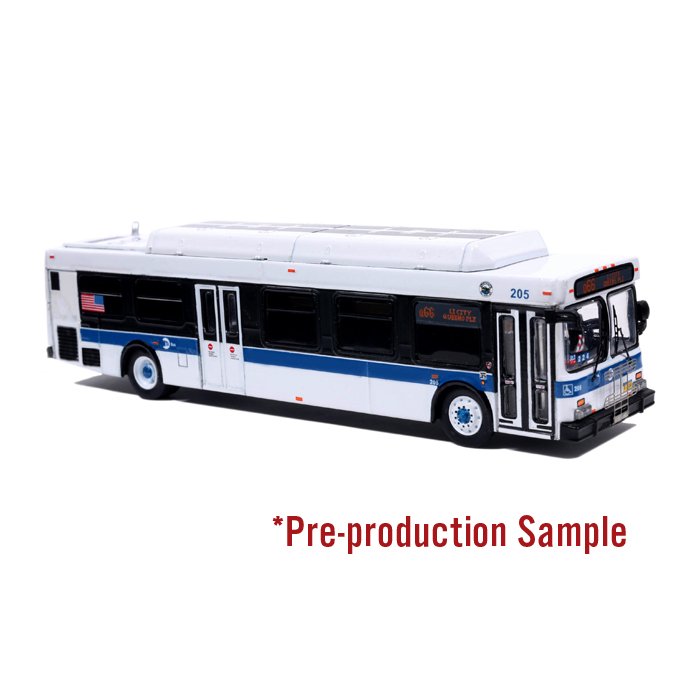 1:87 New Flyer C40LF Transit Bus: MTA New York City (87-0646)