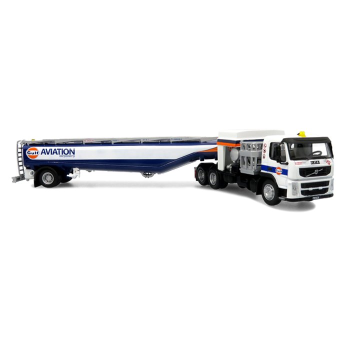 1:87 Volvo FM500 w/ Esterer Aviation Refueling Tanker: Gulf Aviation (87-0638)