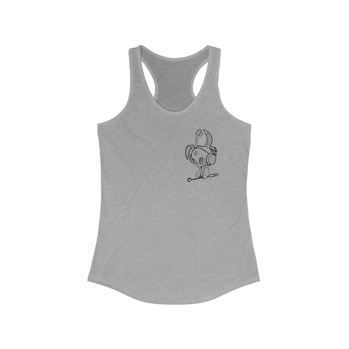 Silky Simple Dark Women's "Ideal Racerback" Tank