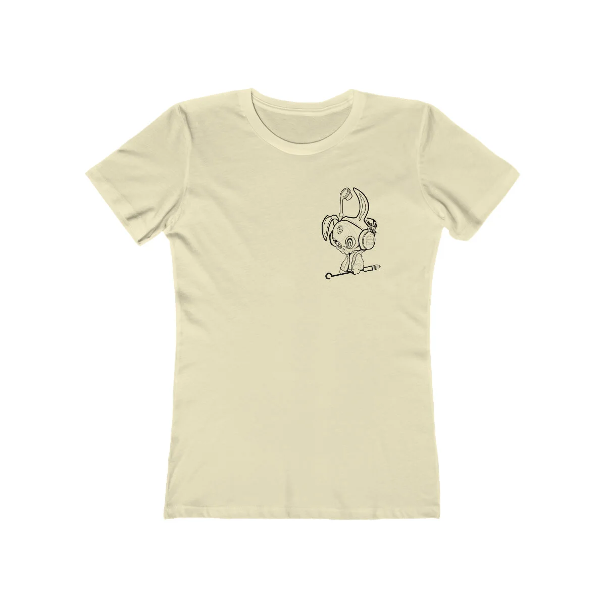Silky Simple Dark Women's "The Boyfriend" Tee
