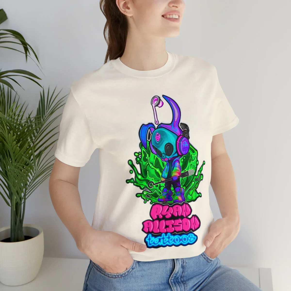 Silky Splatter Unisex "Jersey" Tee