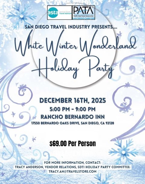 San Diego Travel Industry Holiday Party 2025