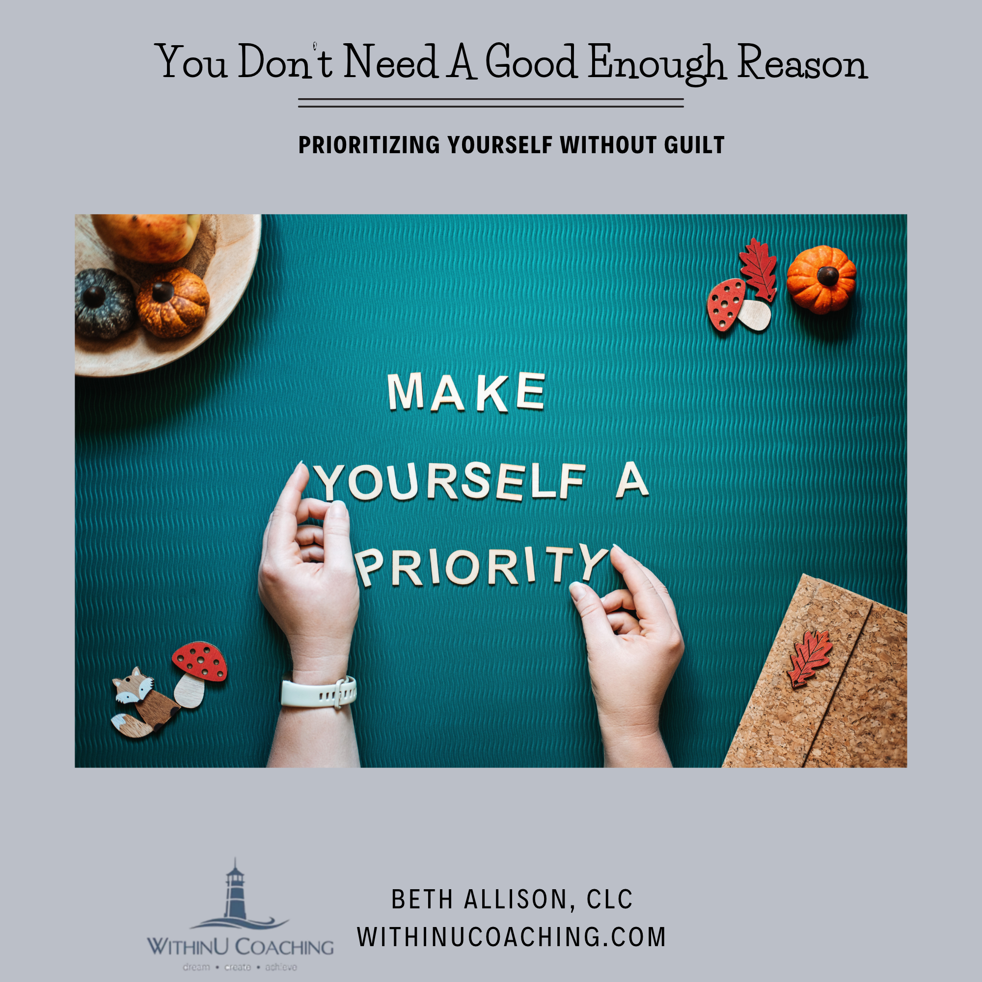 You Don’t Need a Good Enough Reason