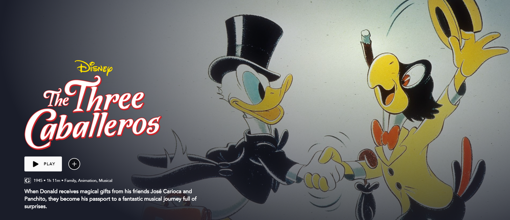 Review Disney S The Three Caballeros Disnerd Movie Challenge