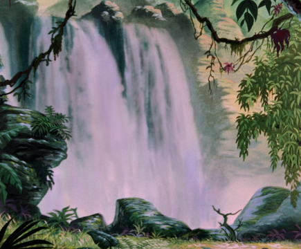 Disney's The Jungle Book 1967_Waterfall