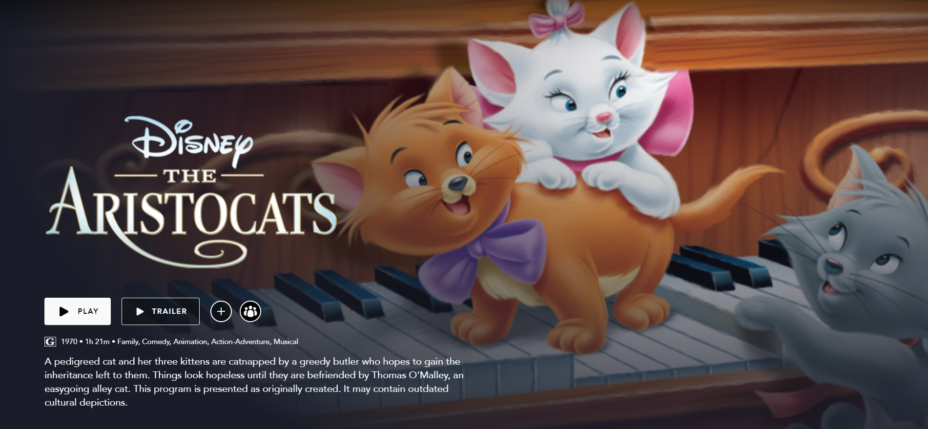 Review Disney S The Aristocats 1970 Disnerd Movie Challenge