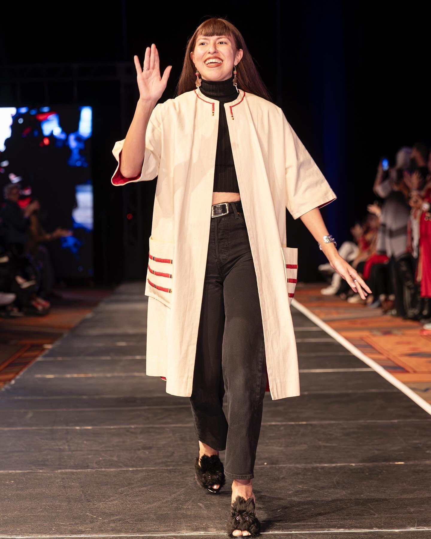 Now that I&rsquo;ve got more than 10hrs of sleep per week in my body, I can answer the question: &ldquo;How was @swaianativefashion Native Fashion Week?&rdquo;
.
I can say with every breath that this experience was unforgettable and it threw me into 