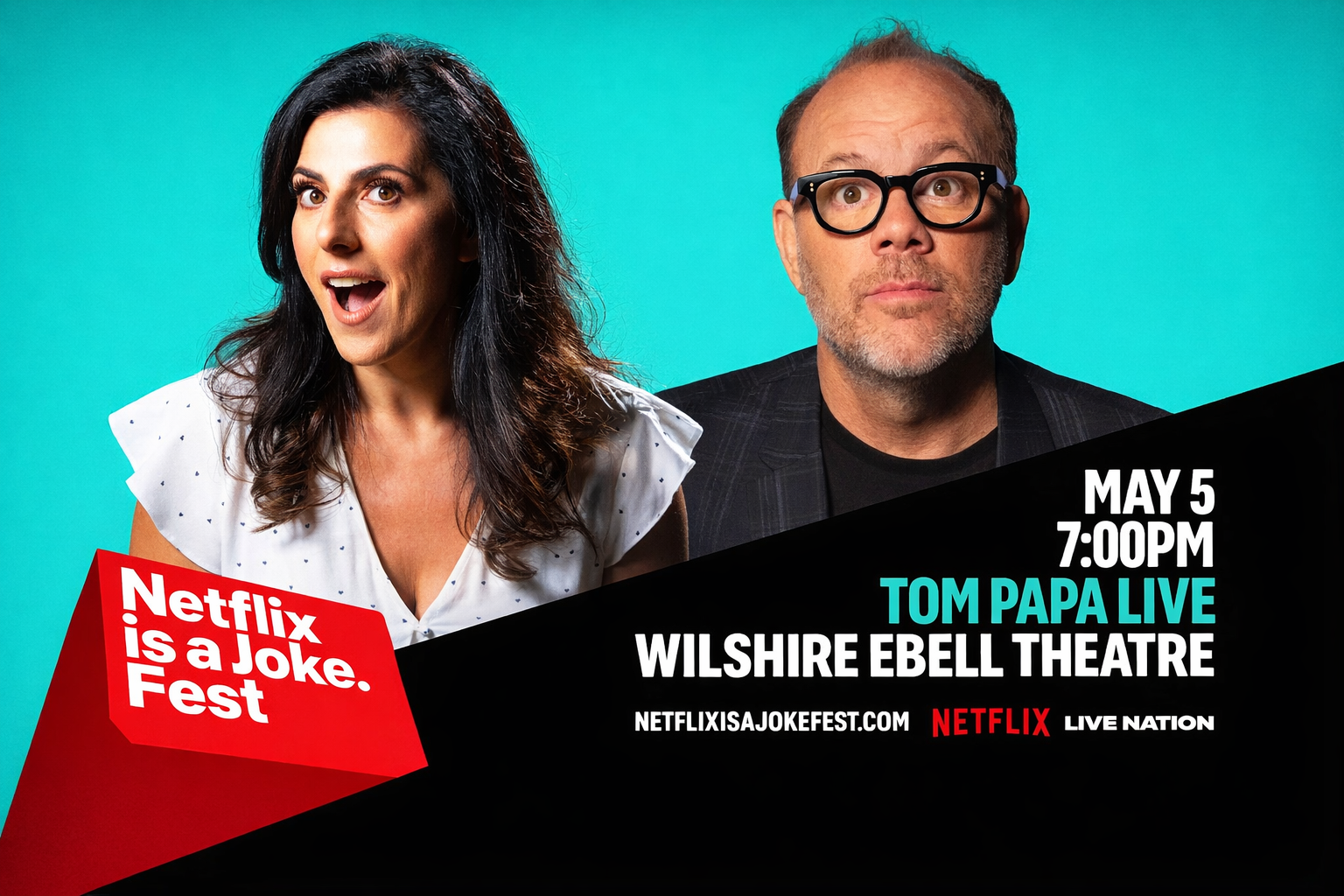 Netflix Is A Joke with Tom Papa @ Wilshire Ebell Theater