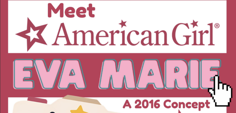 Meet American Girl Eva Marie: A 2016 Concept