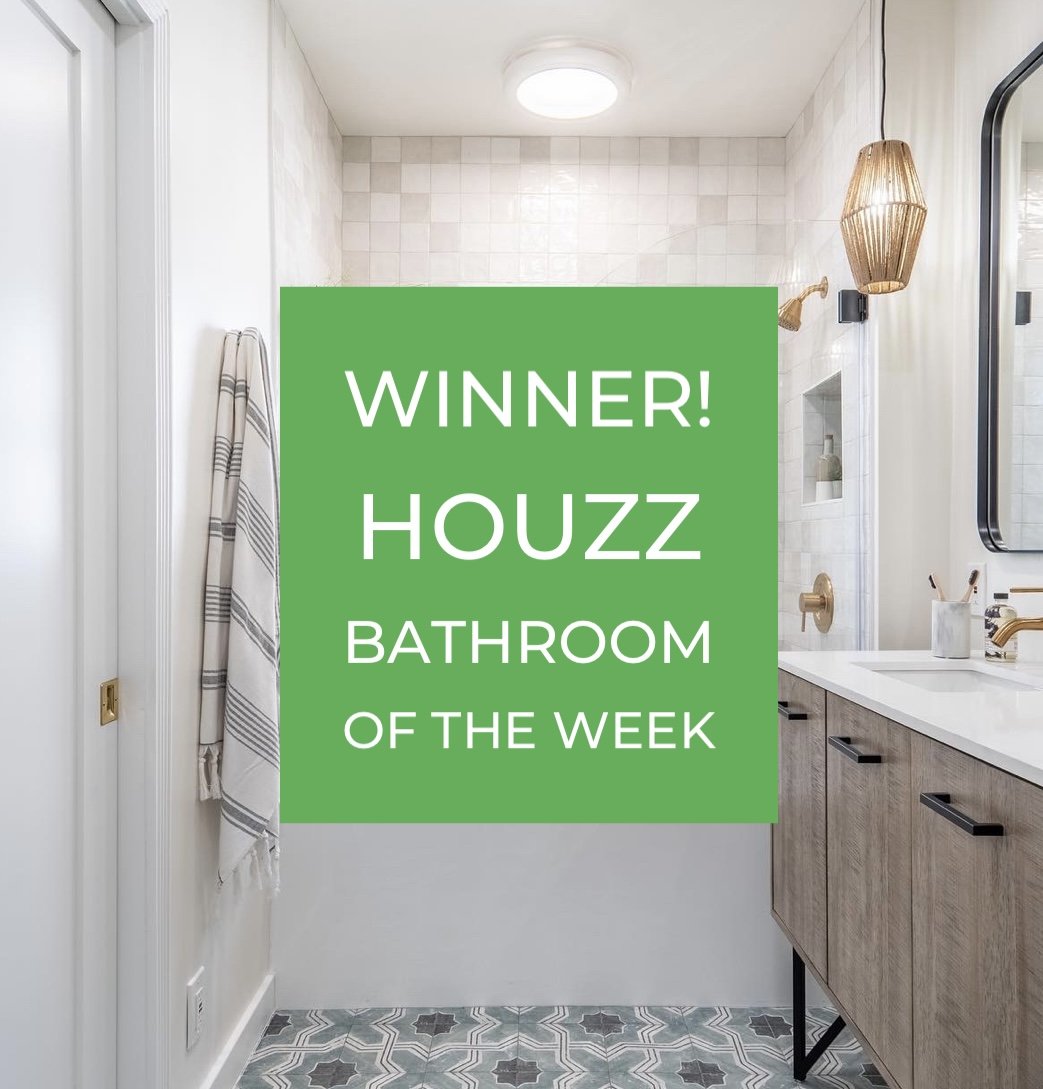 Winner! Houzz Bathroom of the Week