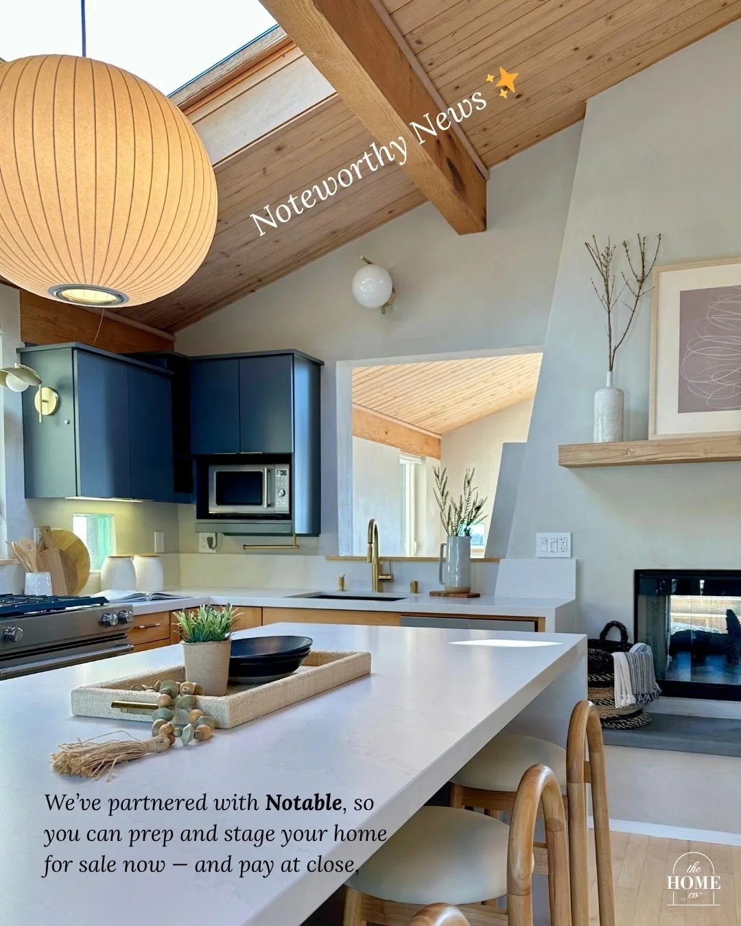 Some noteworthy news builds strong foundations.
Other news cracks them.
We’re proud to announce our new partnership with @notablefinance, offering pay-at-close options for home staging and listing prep — making it easier for homeowners t