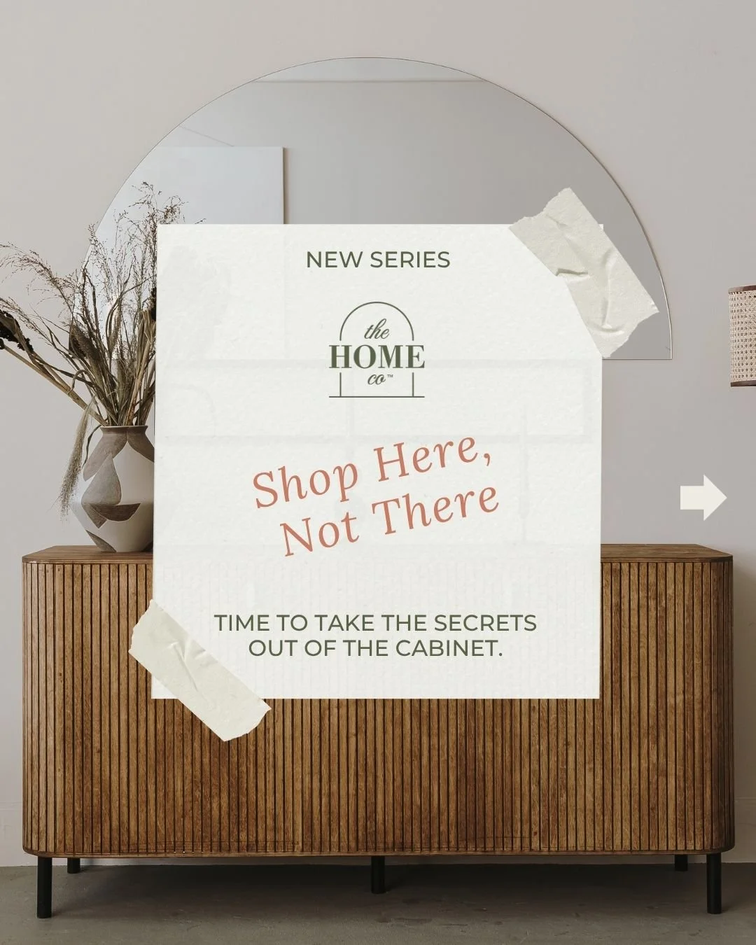 Time to take the secrets out of the cabinet.
This week in our #ShopHereNotThere series, we’re talking about home furnishings—and how our purchases can help build stronger, fairer communities.
🚫 Amazon Home → Built on convenience,