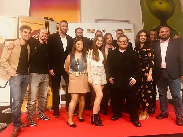 Had an amazing time at our U.K. premiere @fightingspiritfilmfestival last week! More photos to come! #iamvengeance #evolutionaryfilms #filmpremiere #ukfilm #indiefilm