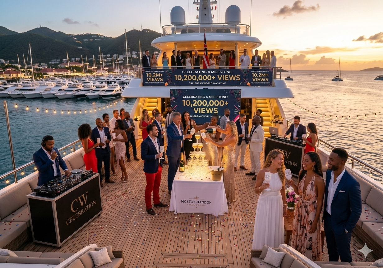 CARIBBEAN WORLD MAGAZINE SHATTERS RECORDS THIS EASTER: FROM 1 MILLION TO 10 MILLION VIEWS IN ONE YEAR