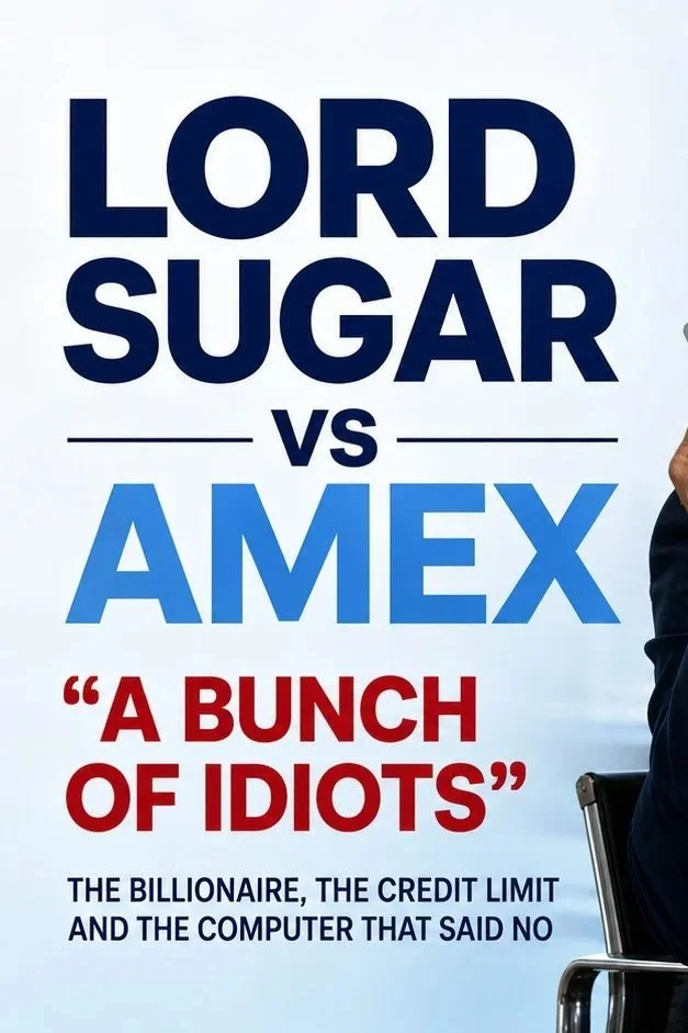LORD SUGAR VS AMERICAN EXPRESS