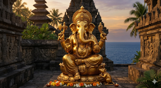 THE ELEPHANT GOD ACROSS THE SEAS