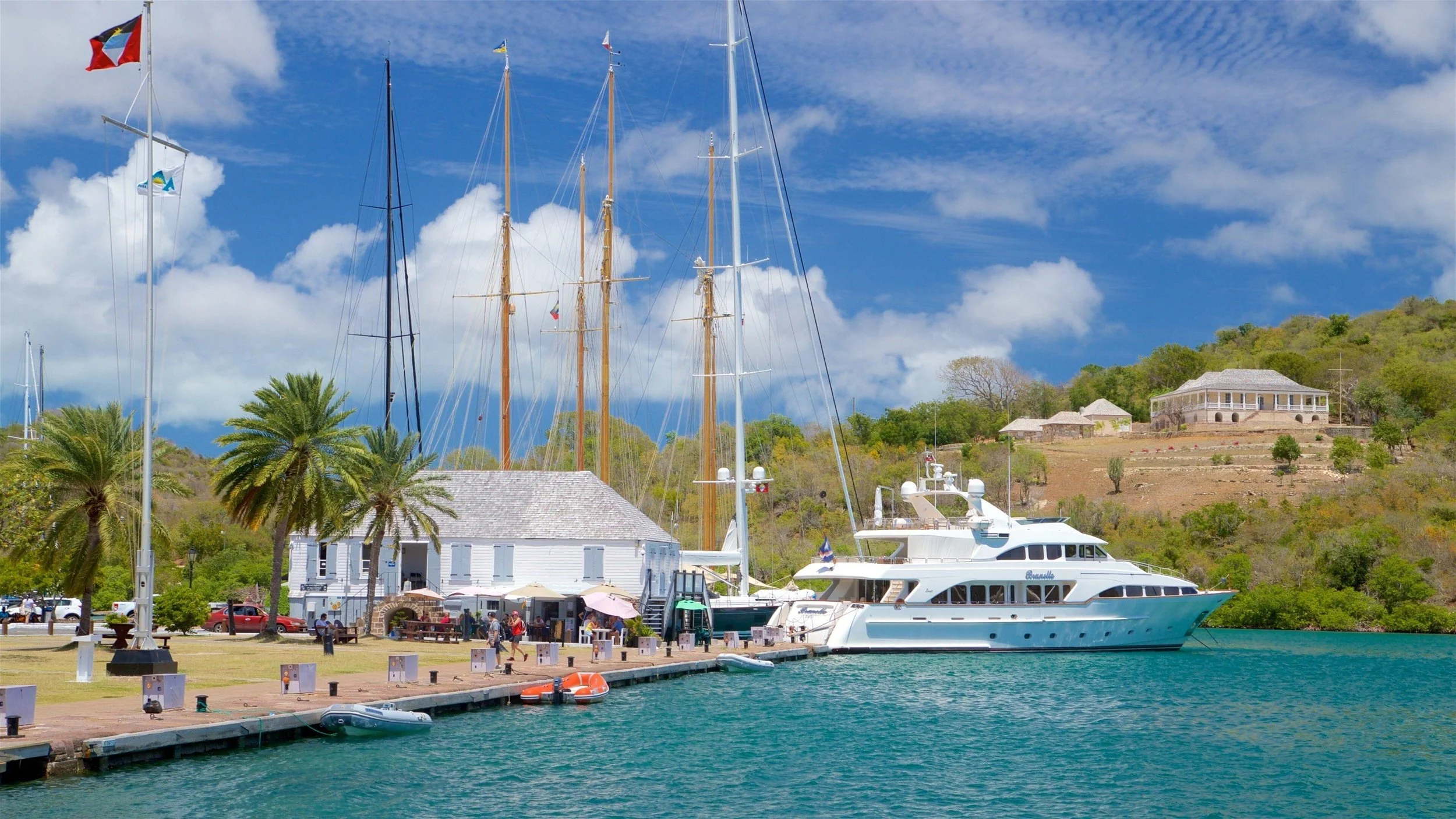 THE CARIBBEAN'S MOST PRESTIGIOUS MARINAS — WHERE THE WORLD'S FINEST YACHTS DROP ANCHOR