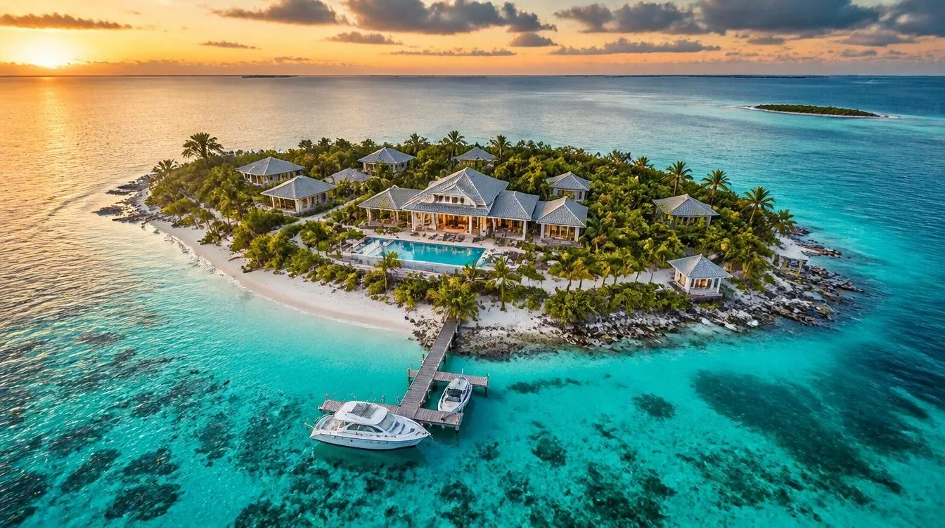 CAST AWAY IN LUXURY — CARIBBEAN PRIVATE ISLANDS BEST DISCOVERED BY YACHT