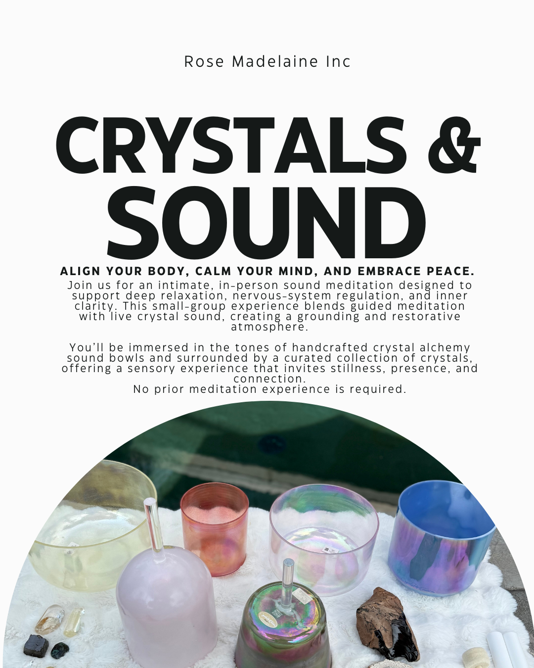 Crystals and Sound