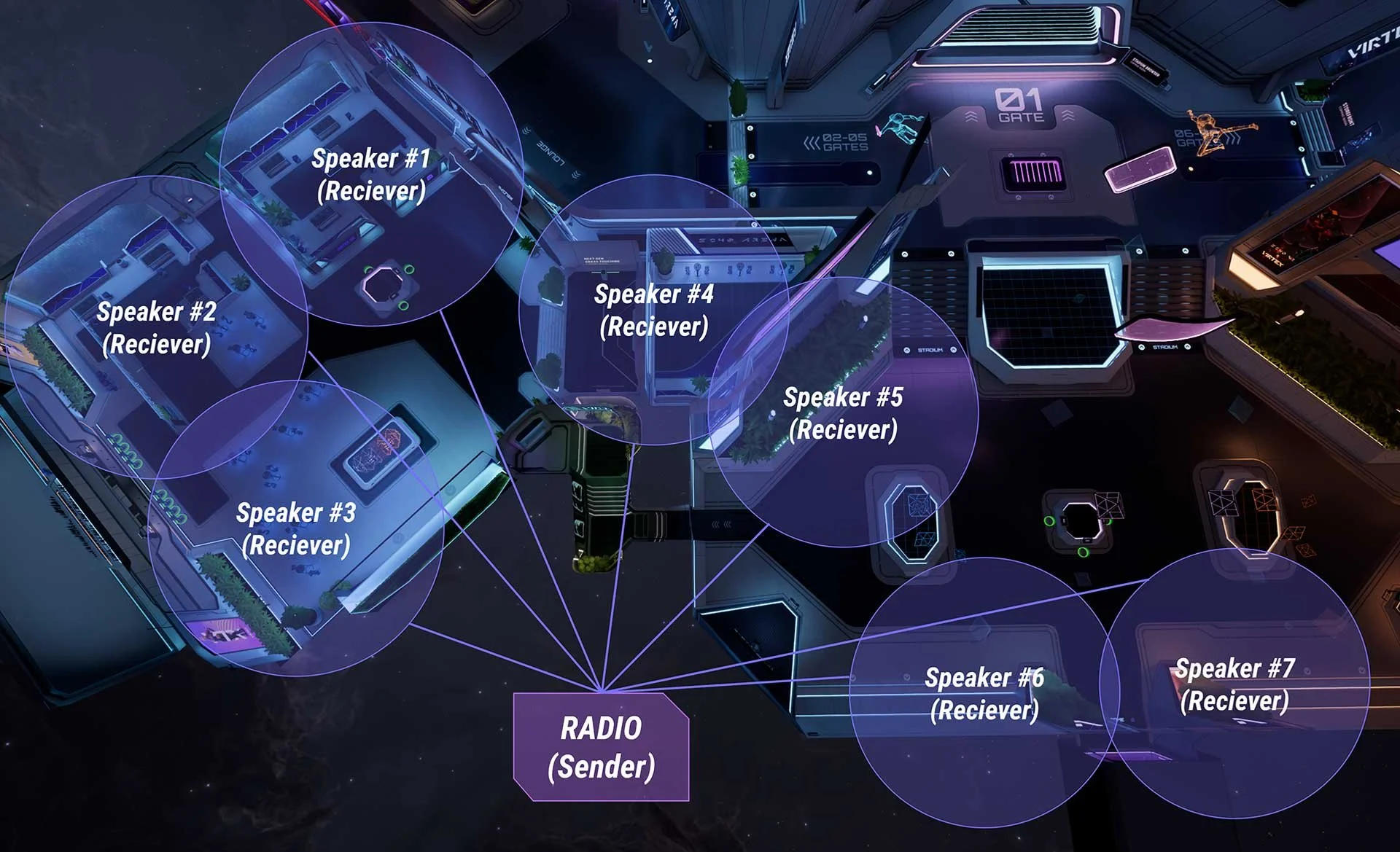 JukeBox + Radio Station for Virtex Stadium