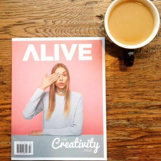 ALIVE Magazine: Freelance Copywriting 