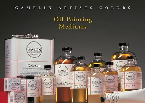 Gamblin Mediums - Professional Oil Painting Mediums | Trekell