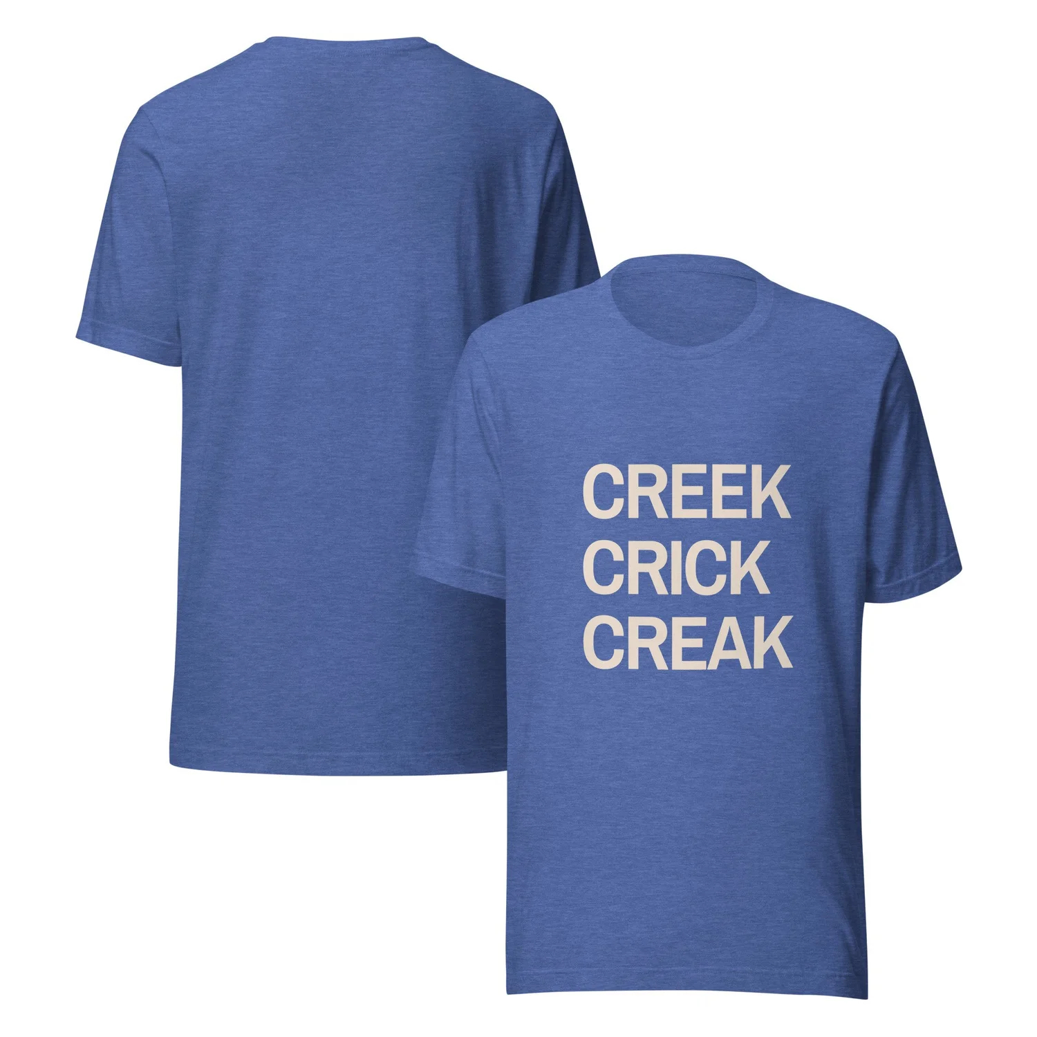 Creek Crick Creak Unisex T-Shirt — Mike Barzacchini