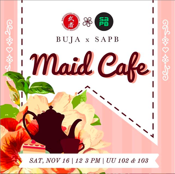 BUJA x SAPB Maid Cafe