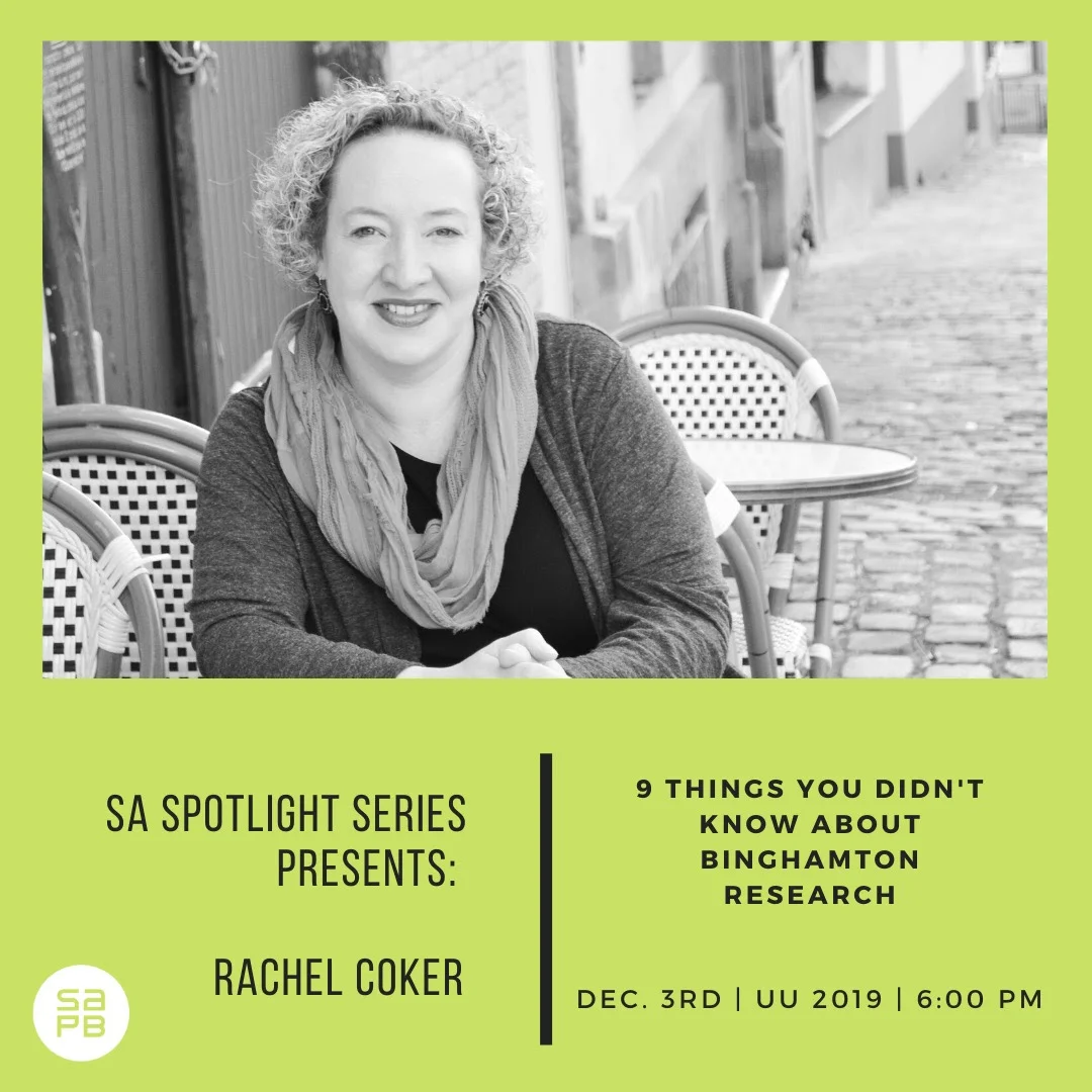 SA Spotlight with Rachel Coker