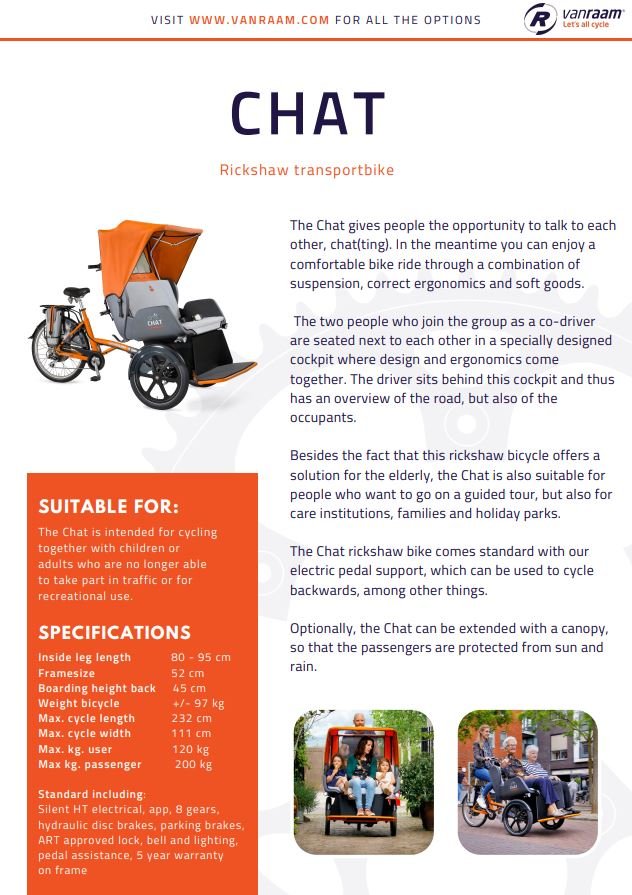 Chat Rickshaw Transport Bike — LIMITLESS CYCLING