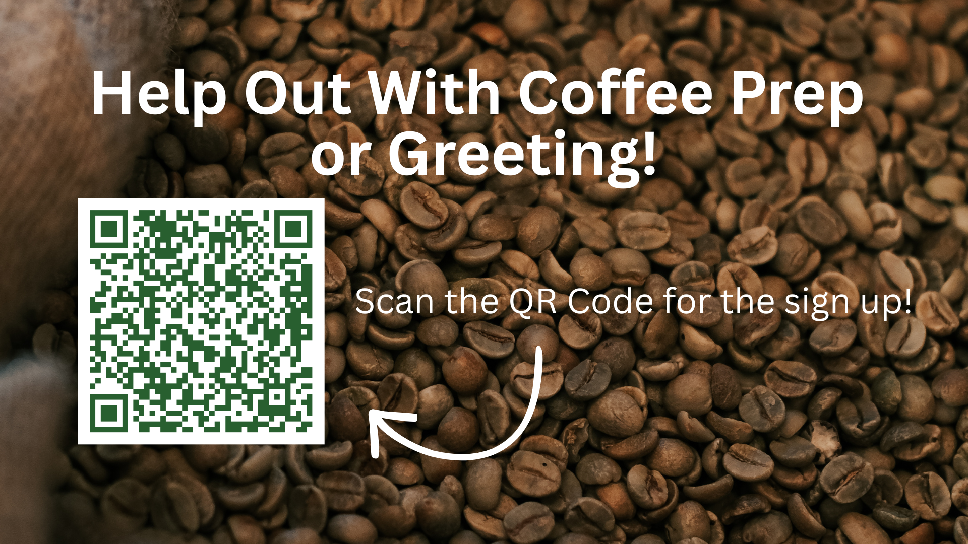 Help Send Coffee Volunteer — Sure Foundation