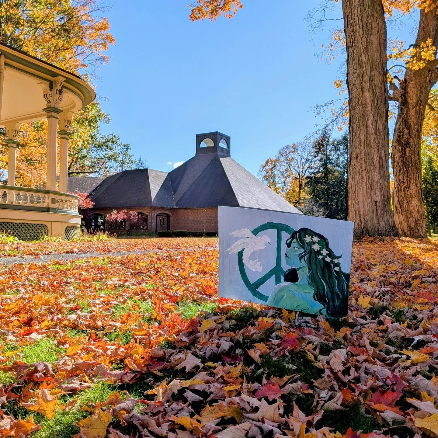 I brought a whole bunch of books and art that remind me of my identity and vocation. And I got flowers, and visits, and met the knitting ladies. And I have already called friends and colleagues because there's a lot that needs to be figured out.

But