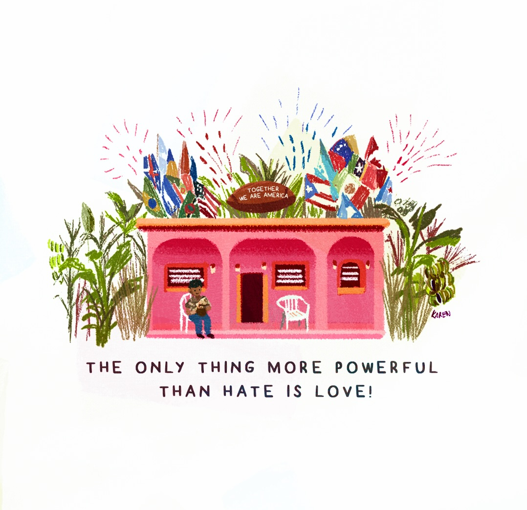 The Only Thing More  Powerful Than Hate Is Love