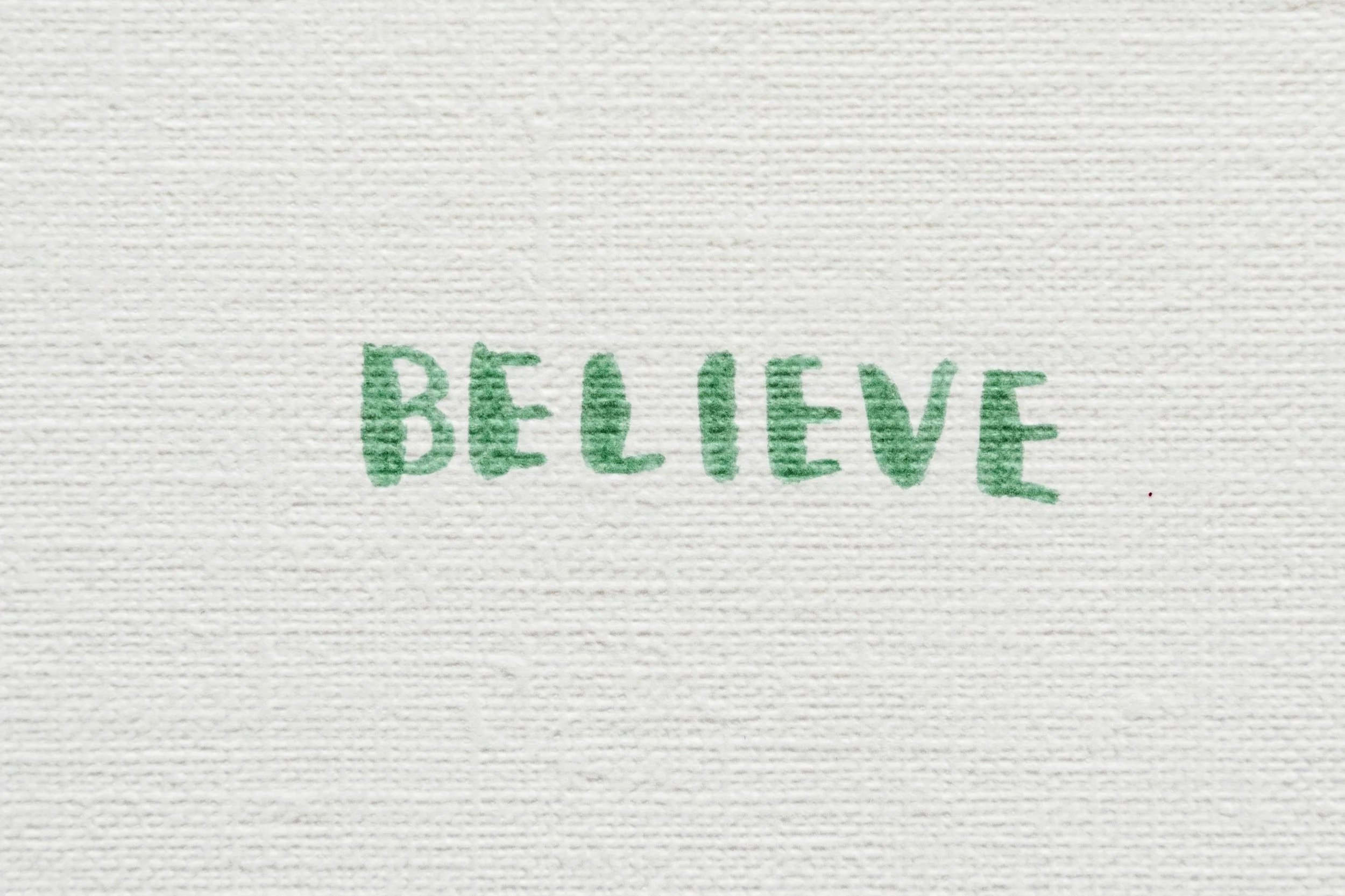 Presence. Belief. Faith