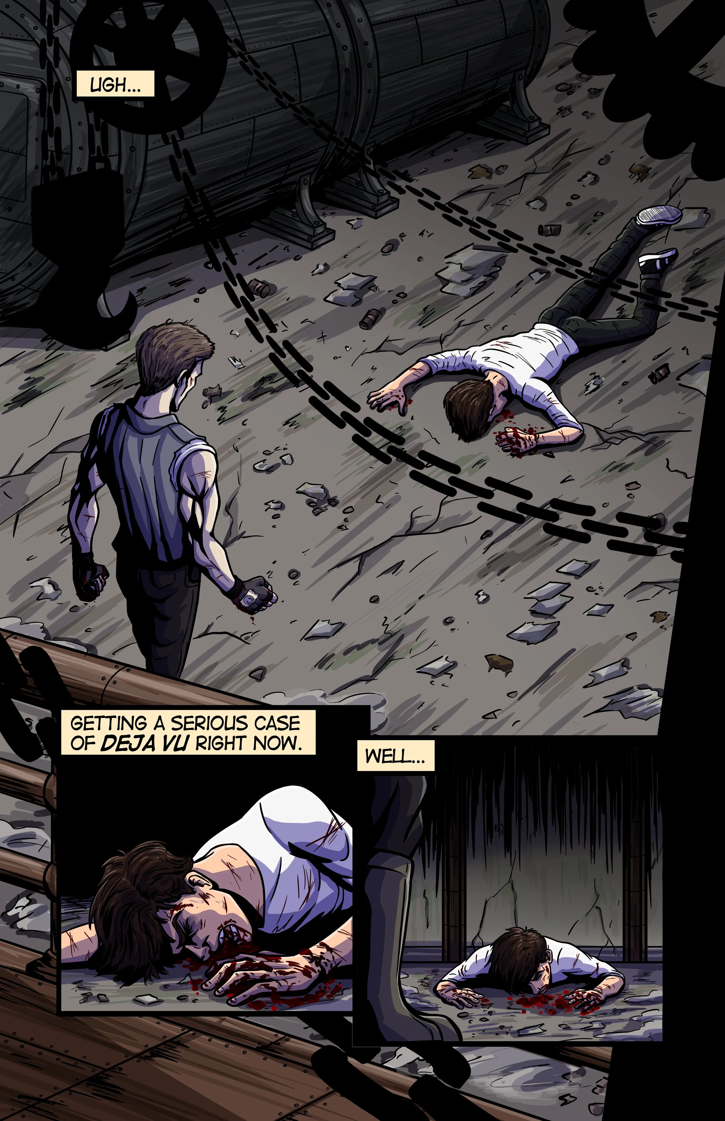 David and the Supernatural; Chapter 1 Pg. 1