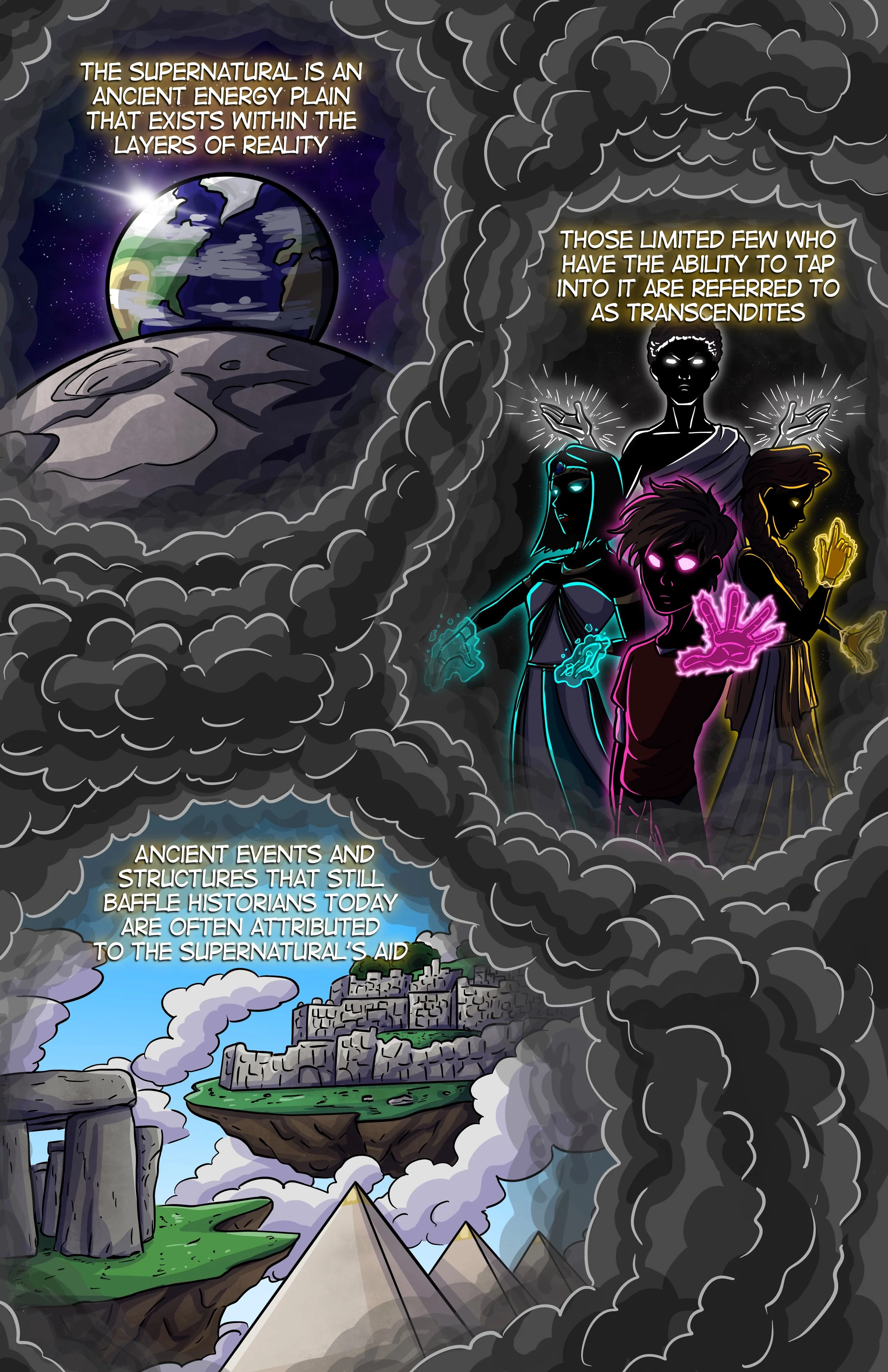 David and the Supernatural; Prologue Pg. 1