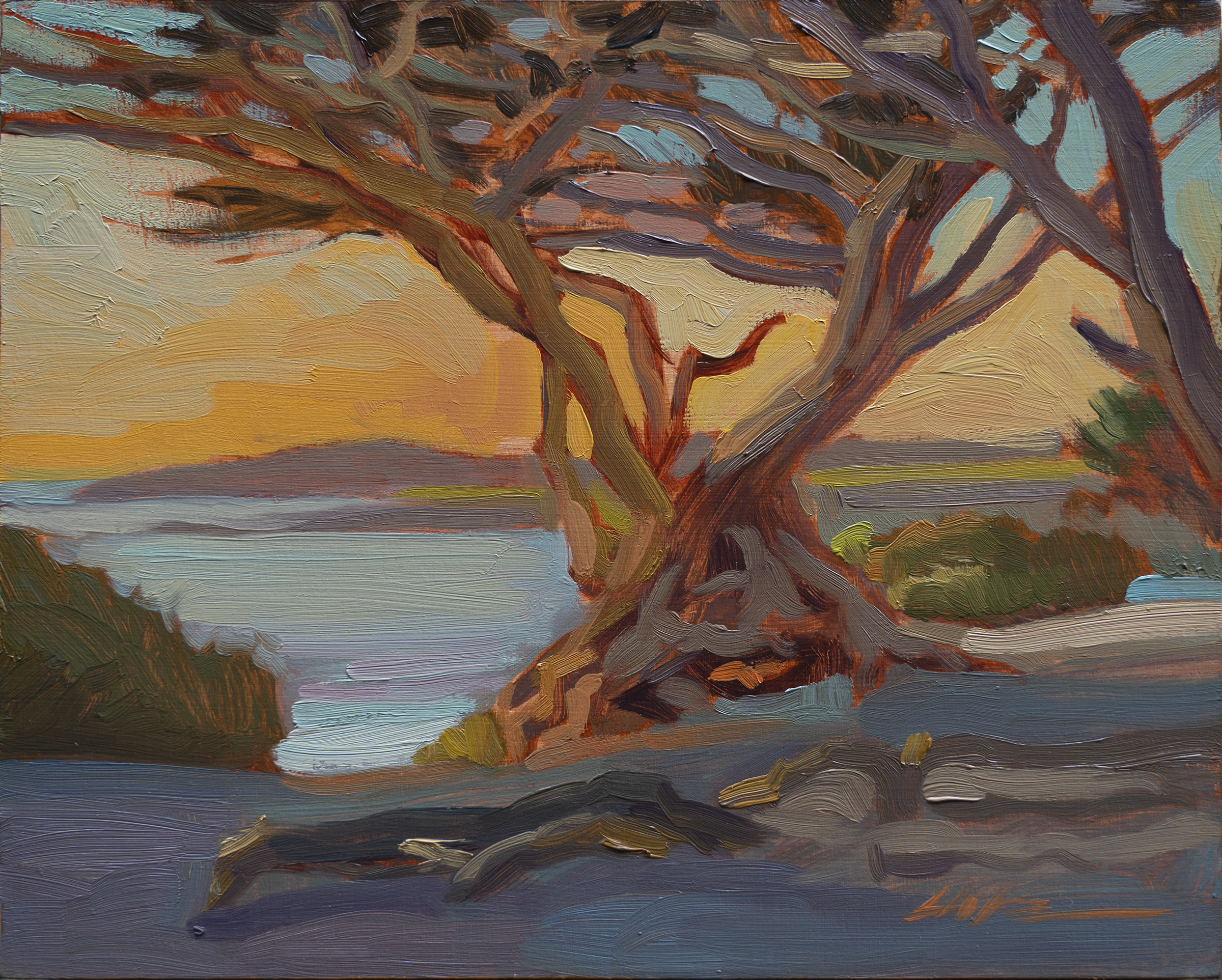 Sunset at Carmel Beach (Sold)