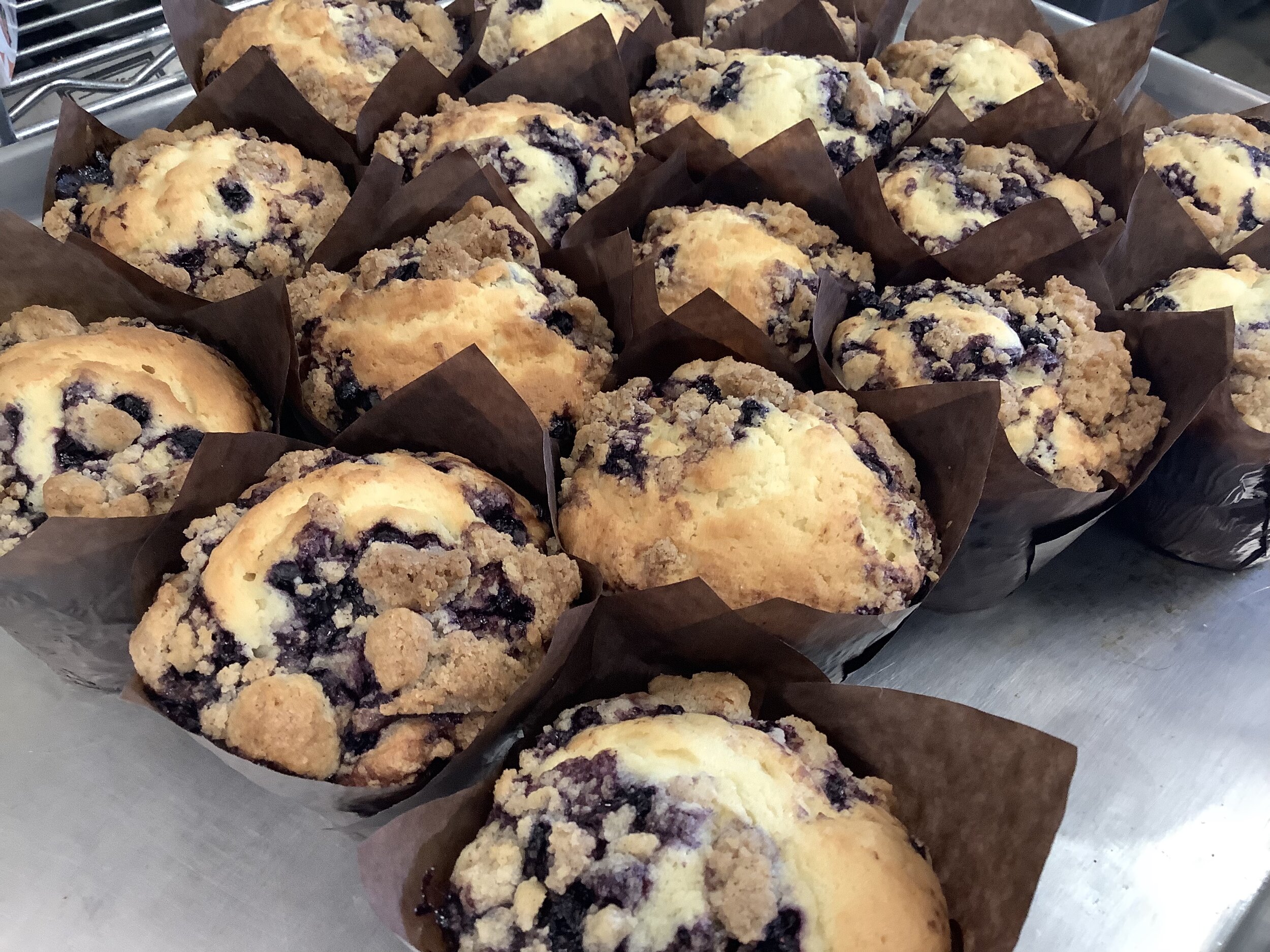 Outrageous Blueberry Muffin's