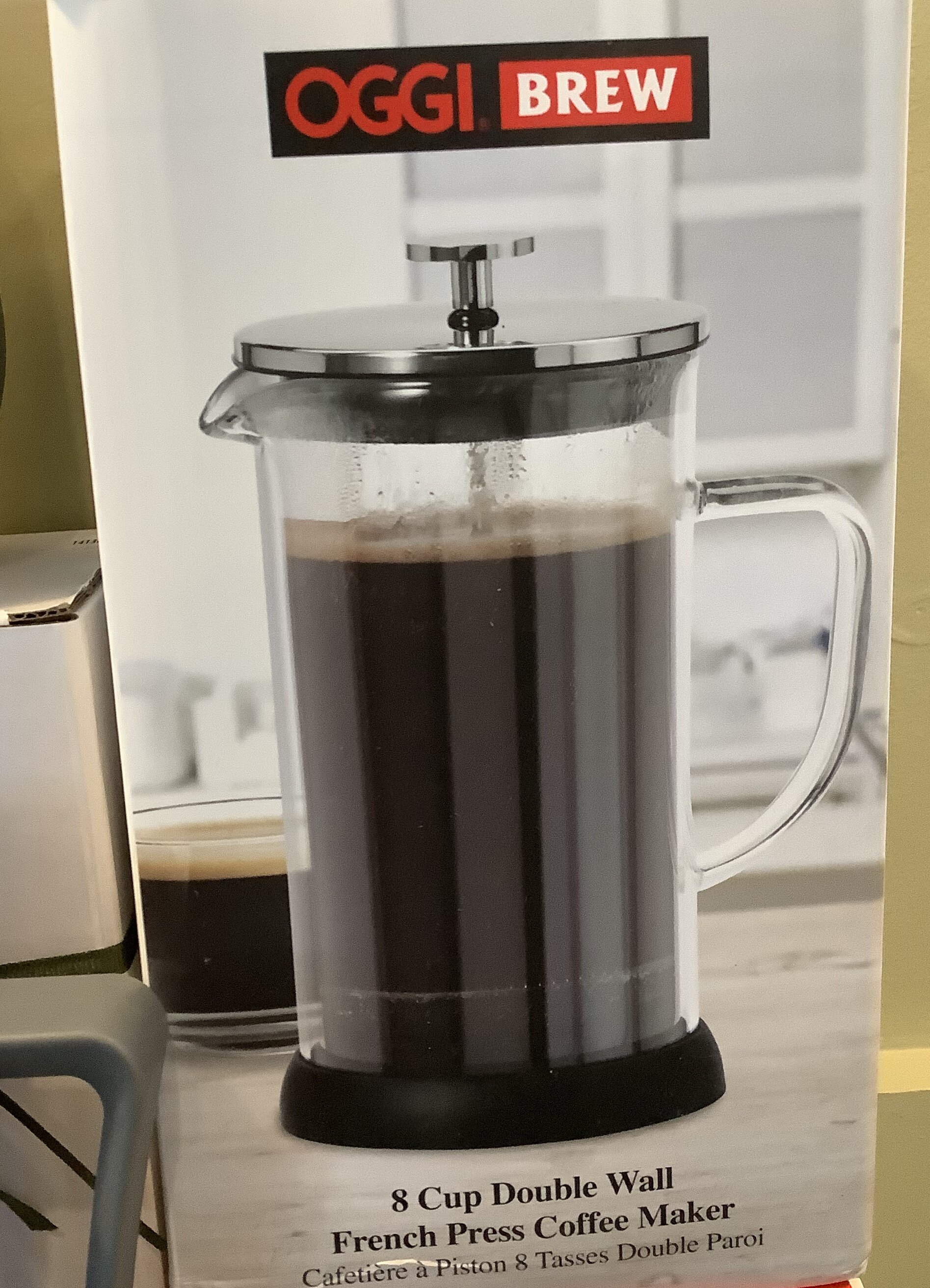 8 Cup French Press by OGGI