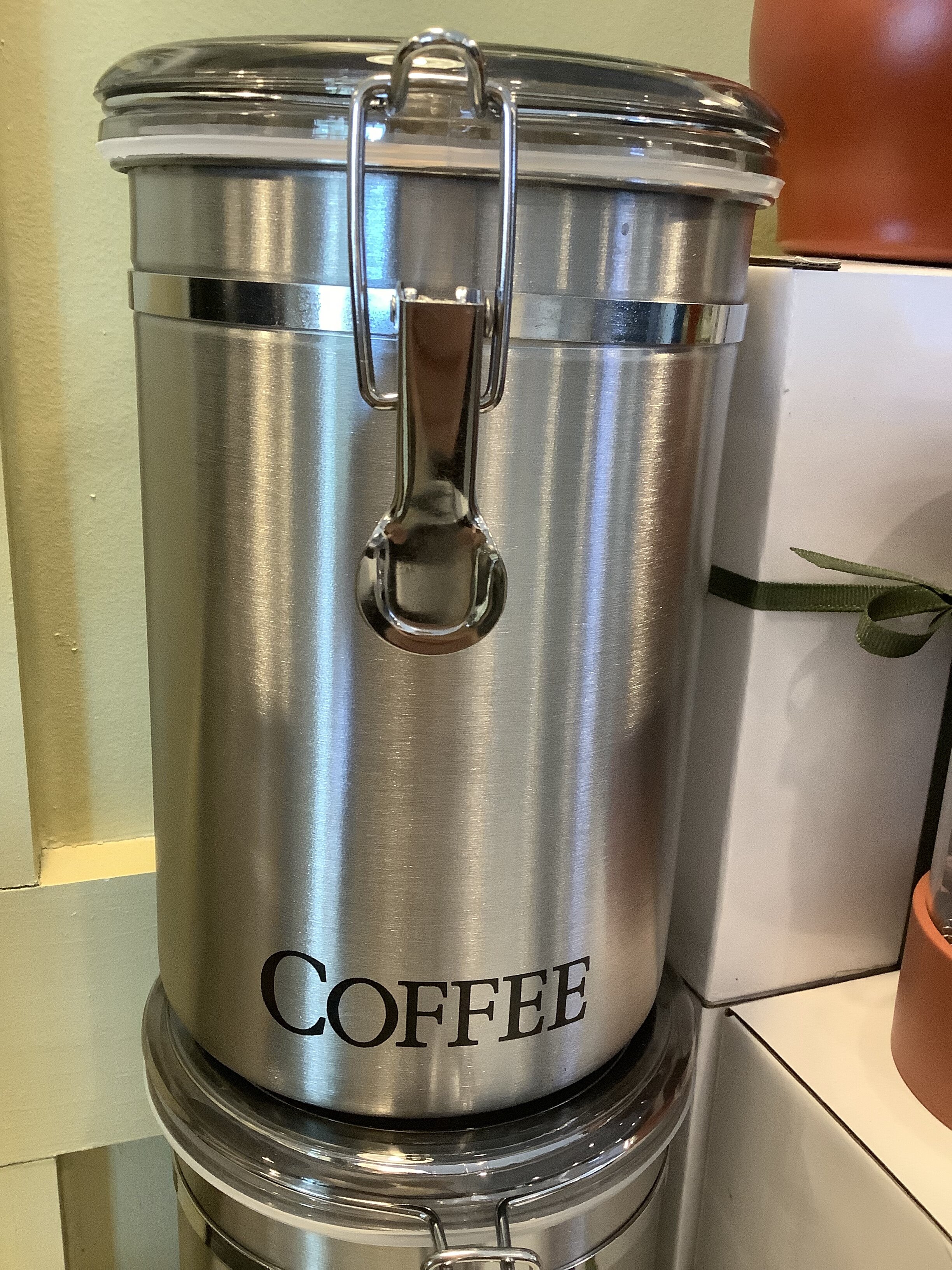 62oz Stainless Steel Coffee Canister by OGGI