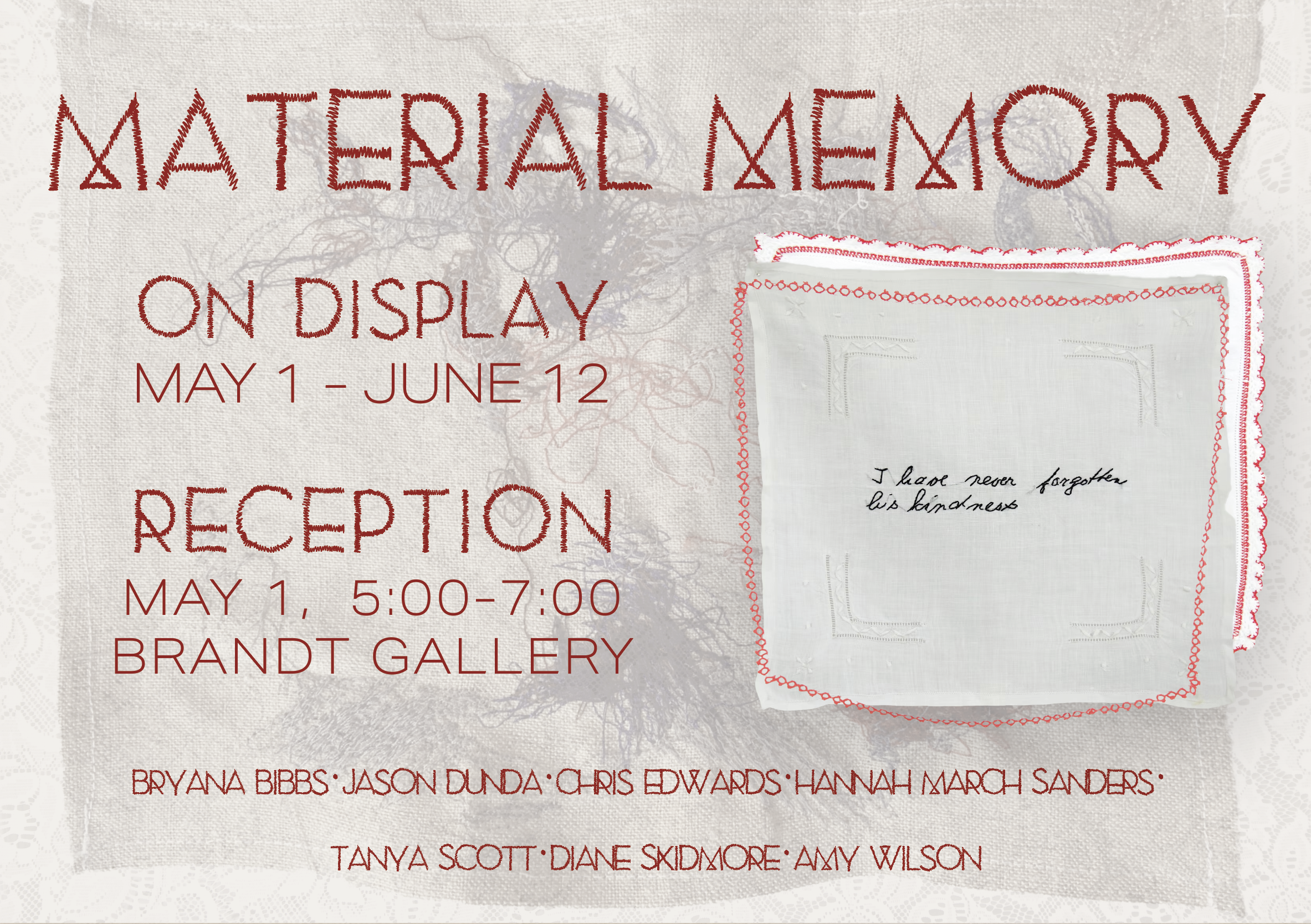 Material Memory | Group Exhibition