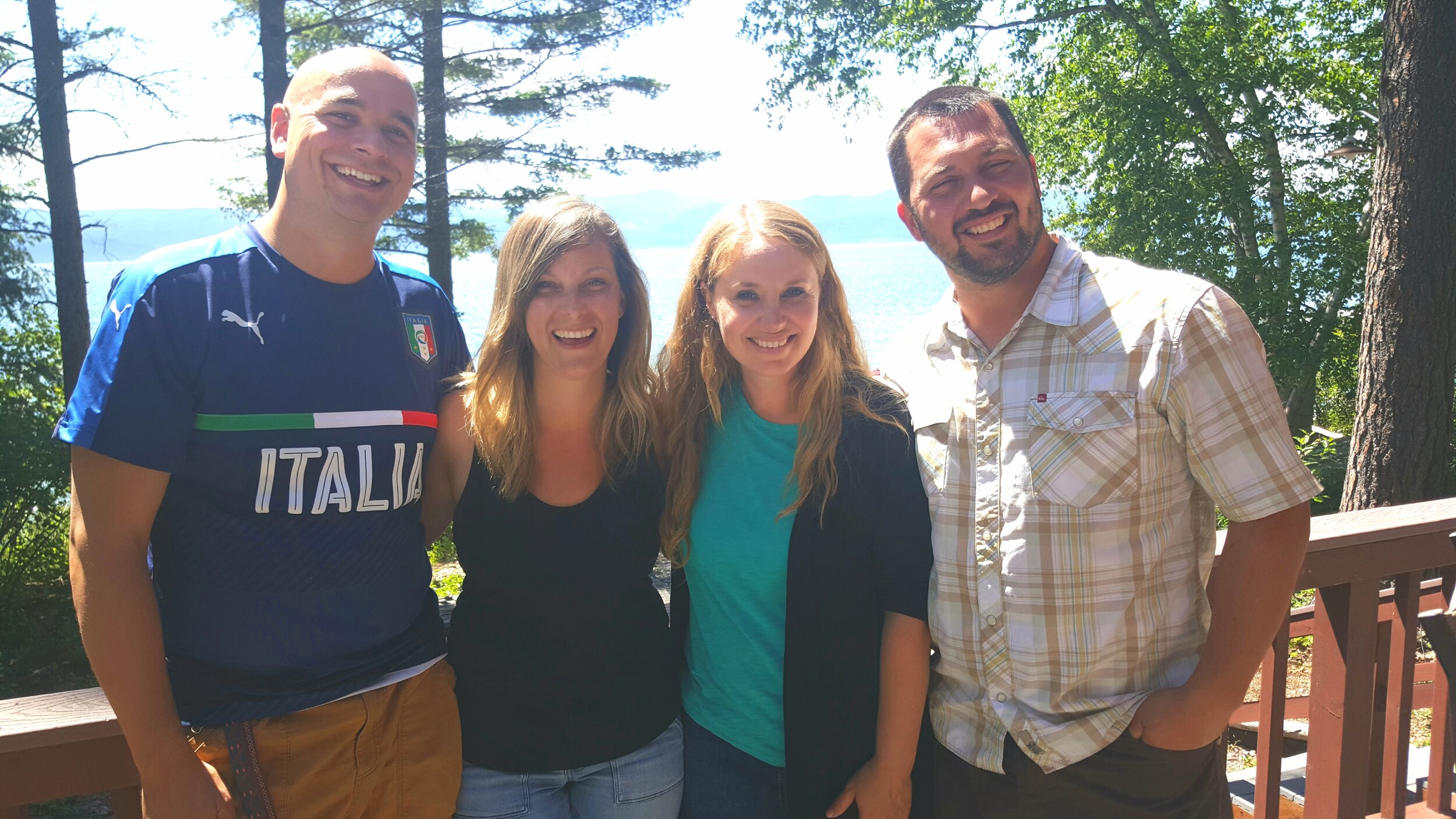 Cam & Leigh Stutters and Julie & Pat Dirkse, 3DM Couple Retreat
