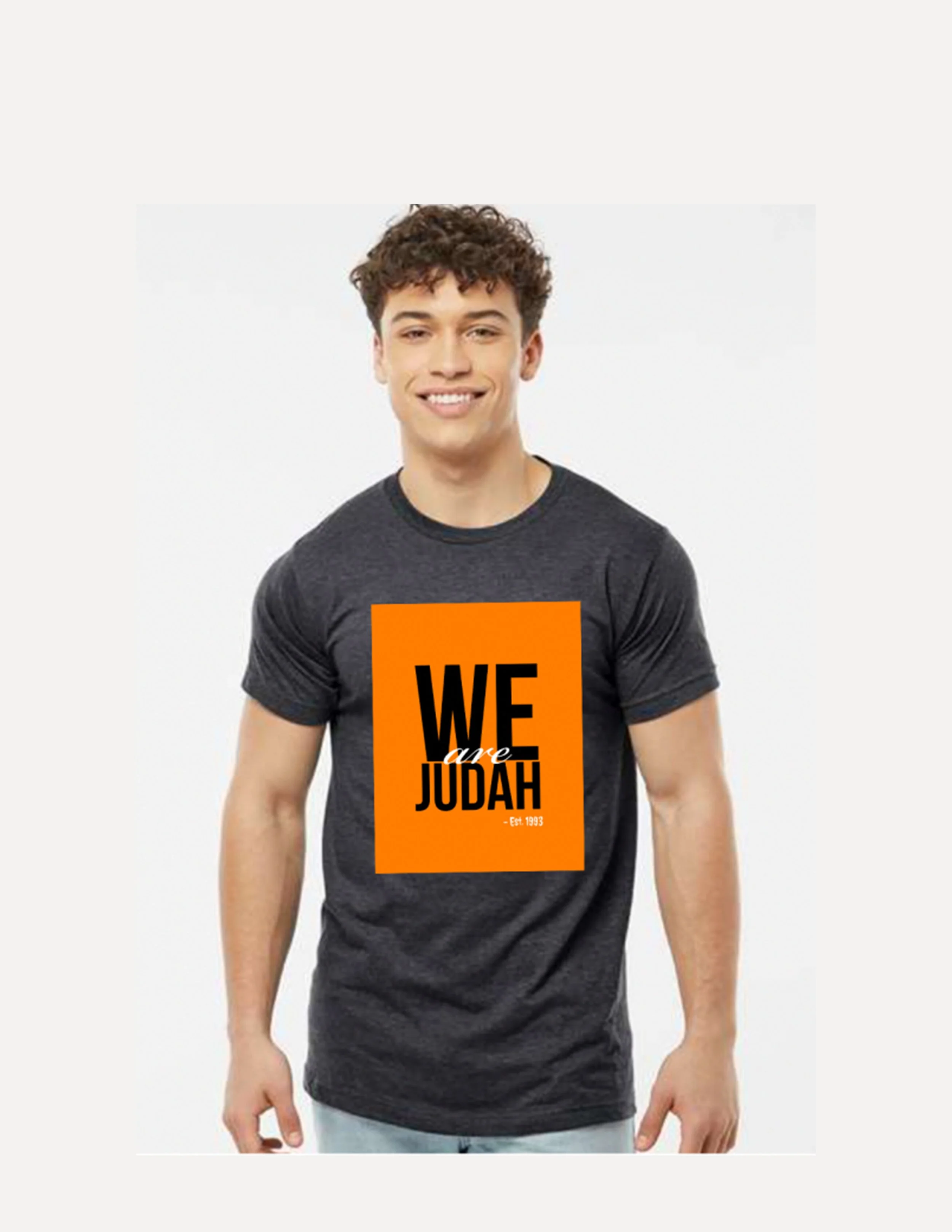 We Are Judah - Orange and Grey