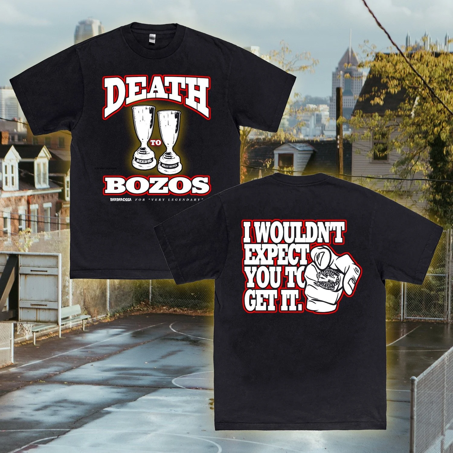 Death To Bozos Barbarossa T-Shirt