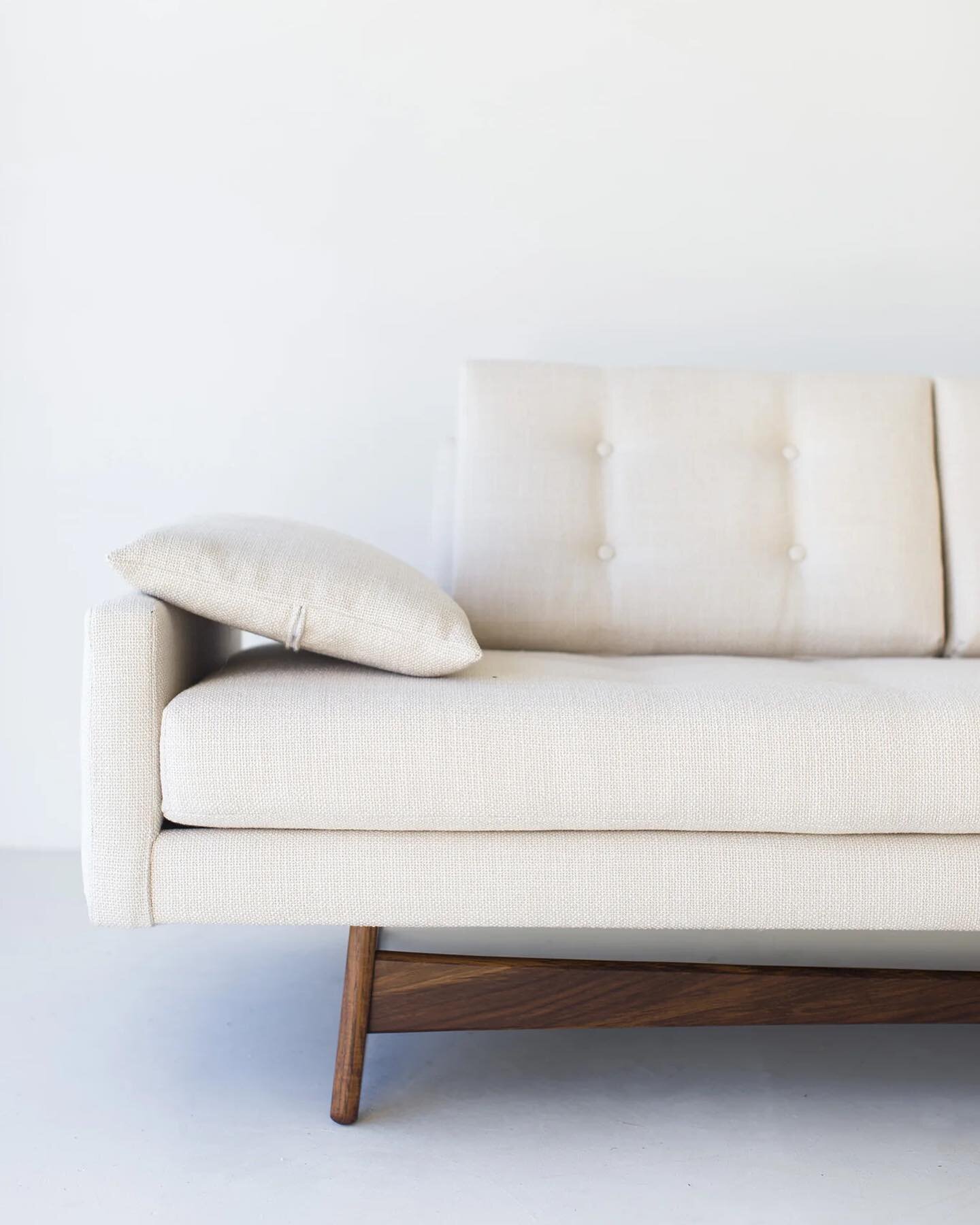 Current Obsession: Adrian Pearsall sofas for Craft Associates. #adrianpearsall &mdash;-
Interested in our design services? DM us today!
Local to DC? Visit our boutique showroom, Casita Casual in Old Town Alexandria [Link in Profile] 
#lounge #casacas