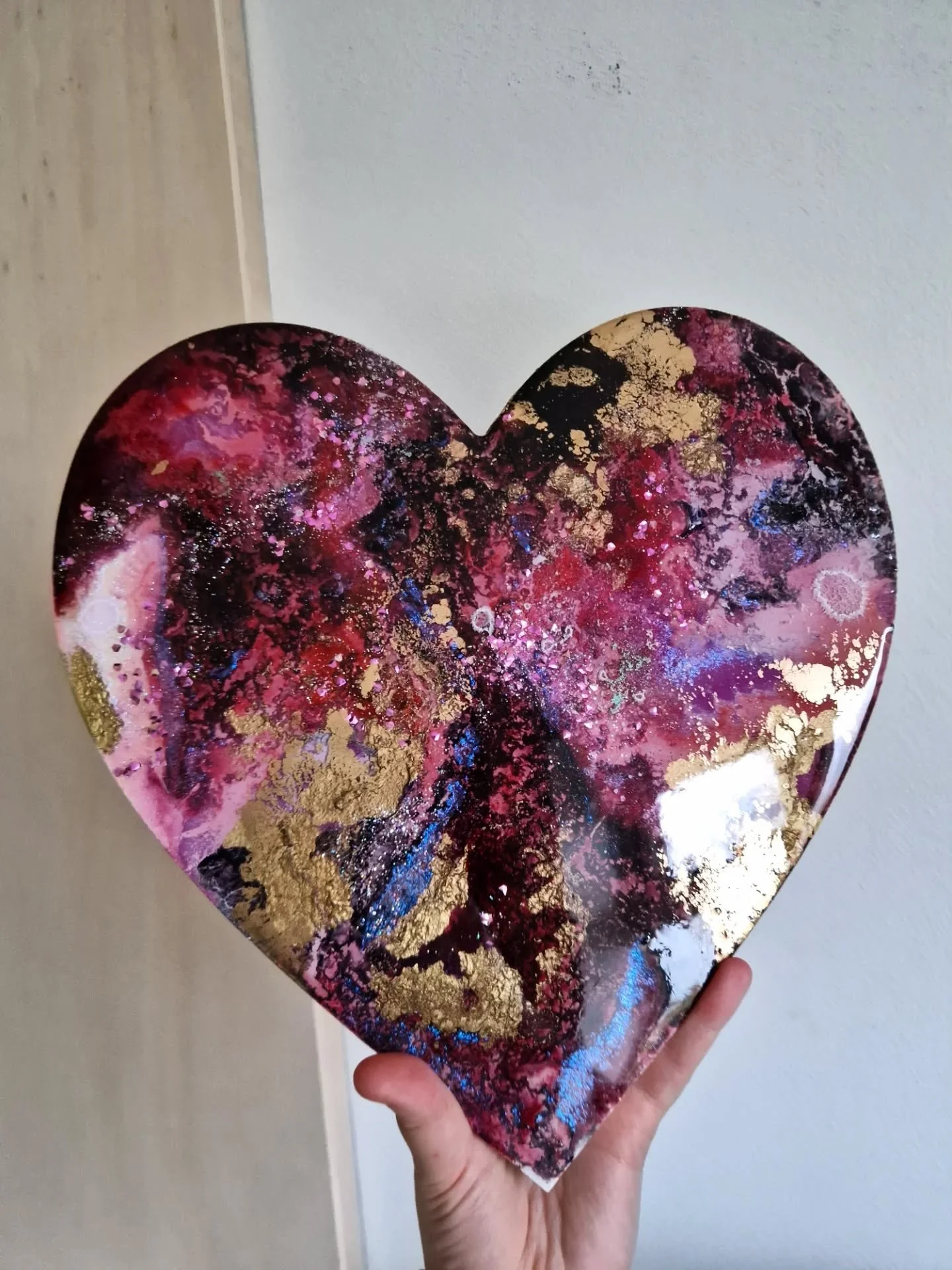 Tomorrow ♡

Original Hearts coming Feb 1st 2026 ♡ 

20cm + 30cm wall art hearts > 12pm early access, 1pm public launch ♡

Join my mailing list to get early access first pick on launch day ♡

I'm making these hearts to honour my own self love journ