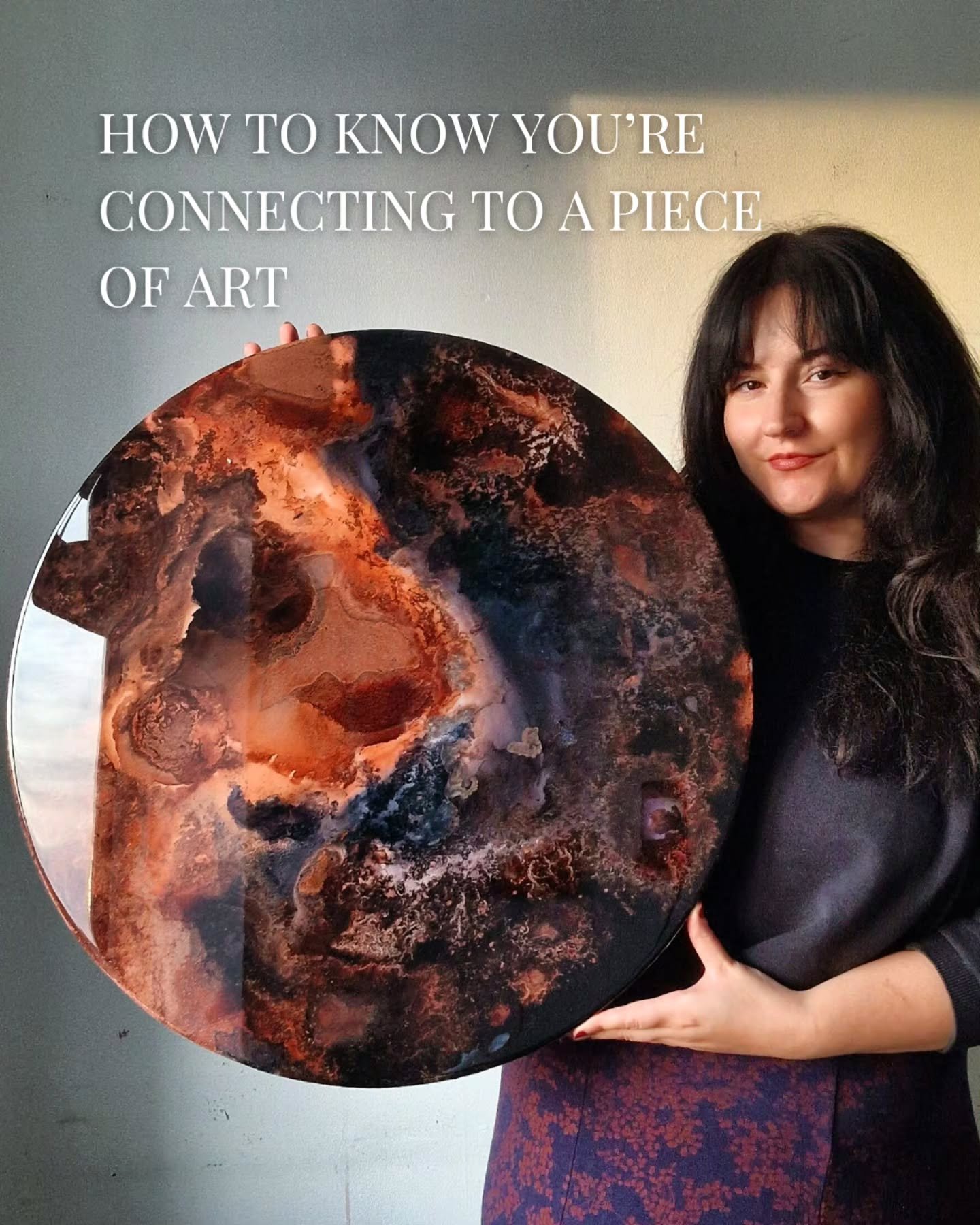 How to know you're connecting to a piece of art 💌

#artcurating #abstractnature #artlover #artcollectorslondon #artcollector
