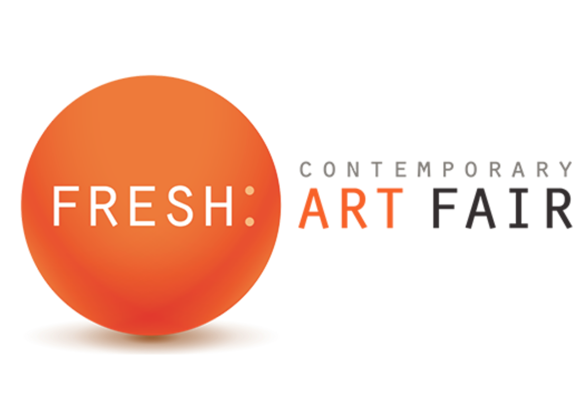 Logo for Fresh Partner, featuring an orange sphere with the word 'FRESH' in white letters and 'PARTNER' beside it with a colorful gradient.
