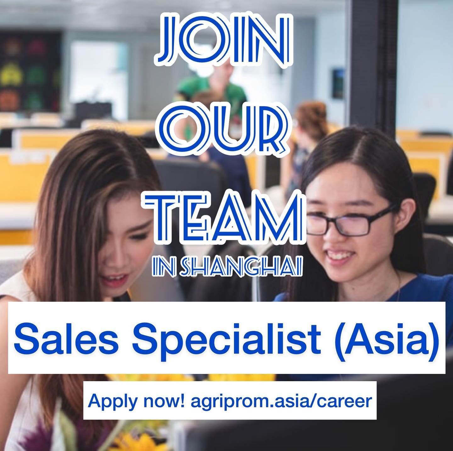 Come work with us! 🐄
We are an international team of professionals looking for YOU to join our downtown Shanghai office. Are you up for a challenge? Then shoot us a DM or send your application via info@agriprom.asia 📧 We&lsquo;re looking forward to